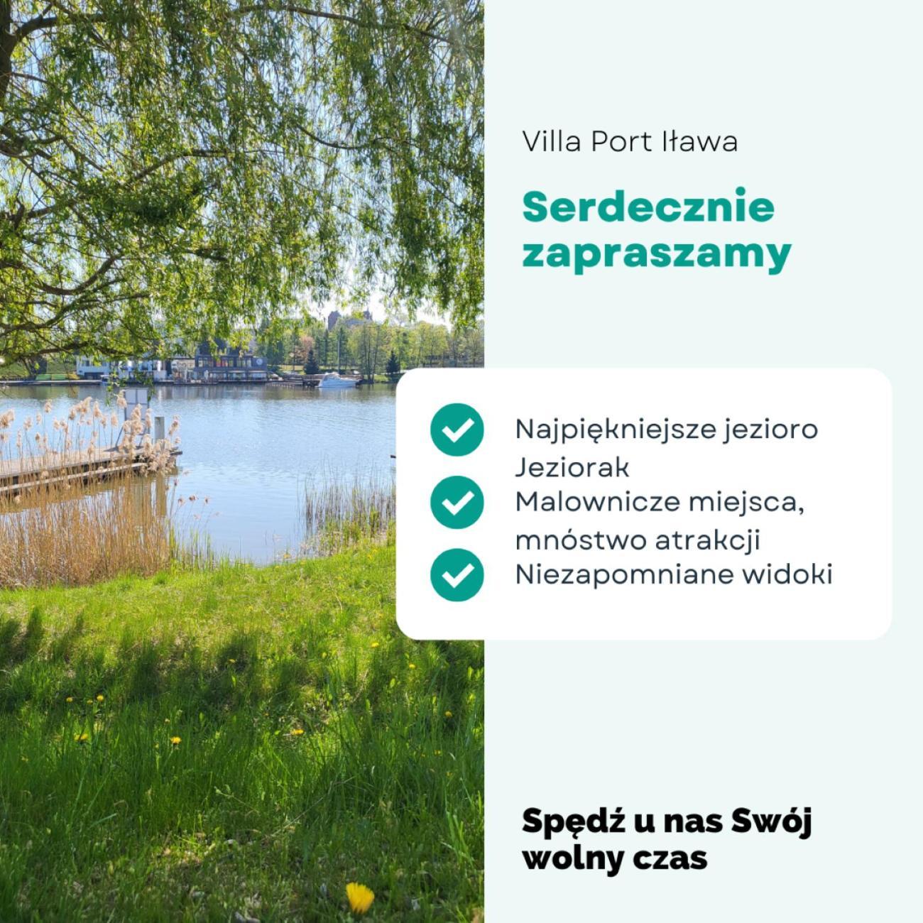 Villa Port Iława Exteriér fotografie